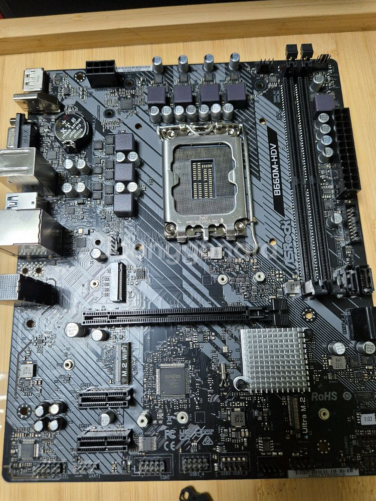 애즈락 b660m hdv 메인보드--1