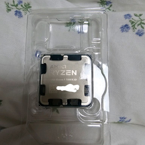 AMD Ryzen 7 7800X3D CPU 알리발