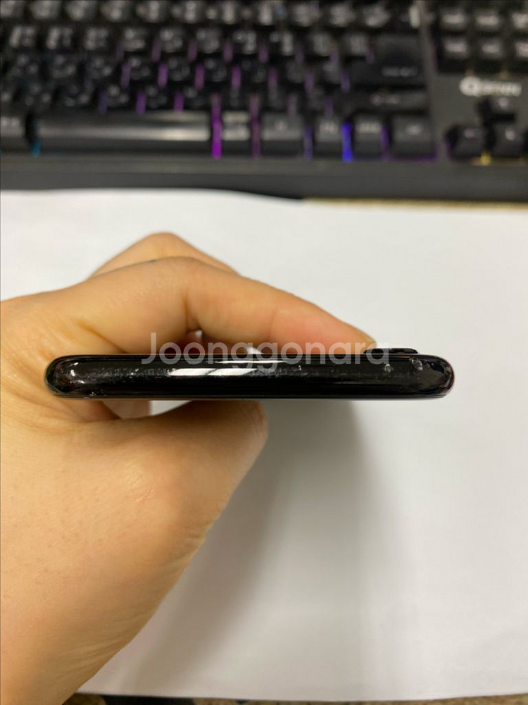 아이폰7 제트블랙 액정SS급 128GB 배터리95%--3