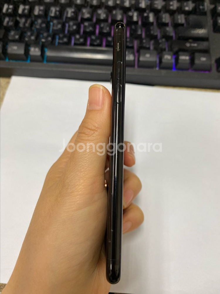 아이폰7 제트블랙 액정SS급 128GB 배터리95%--4
