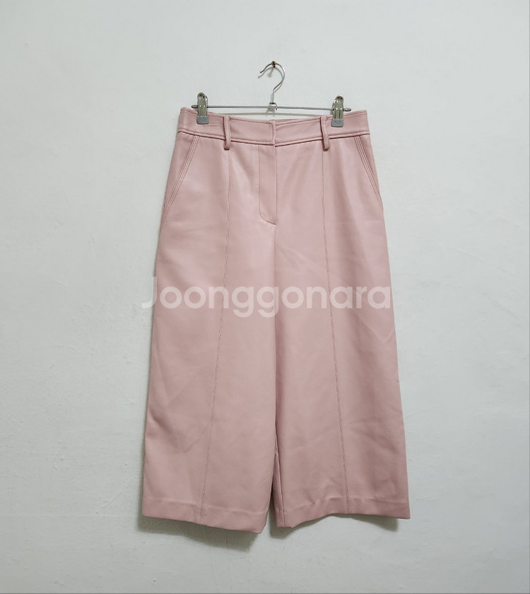 [시스템] 26인치 여 가죽통바지--0