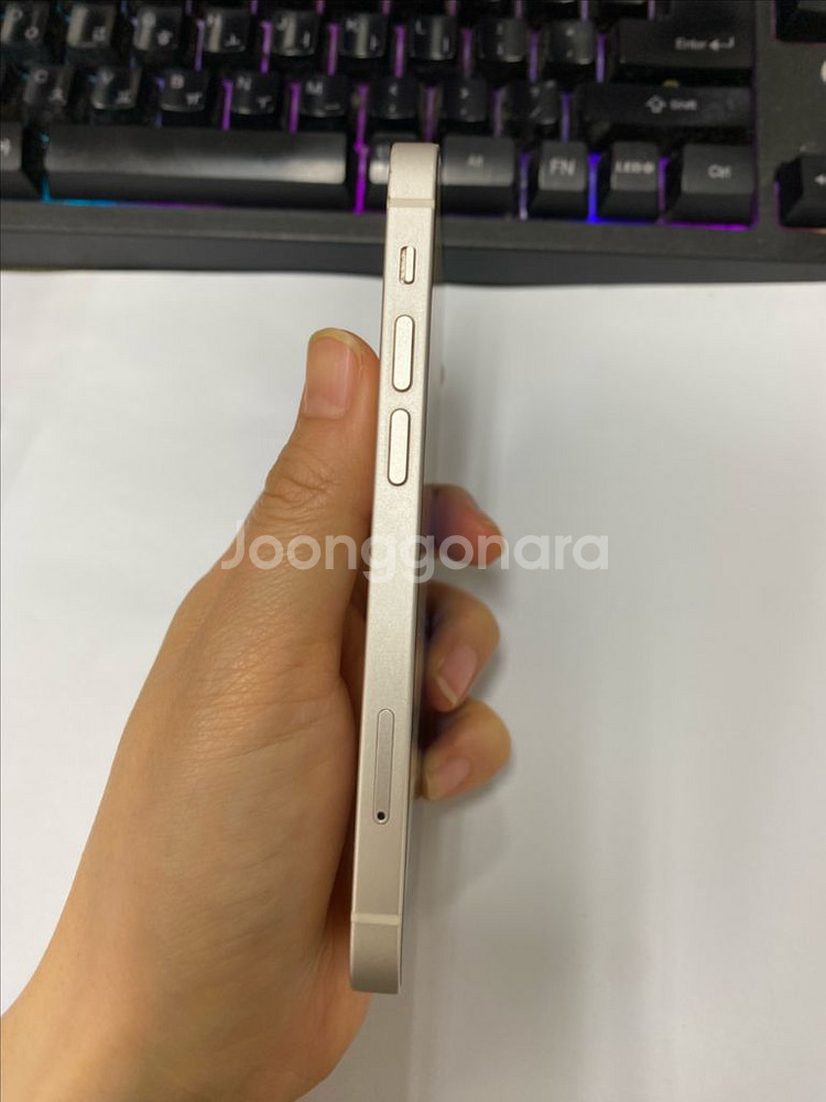 아이폰12미니 화이트 액정SS급 128GB 배터리91%--4
