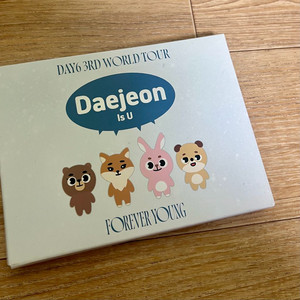 데이식스 대전콘 막콘 입장굿즈 일괄
