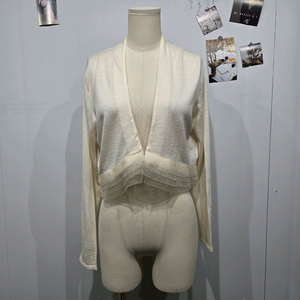 랑방 미니 가디건 크롭 니트