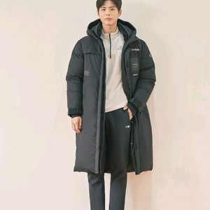 아이더 박보검 파이론리미티드 남여공용 롱 구스다운 새상
