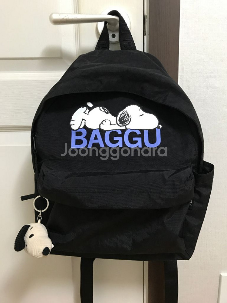 BAGGU 바쿠 바쿠백 피너츠 스누피 백팩 가방--0