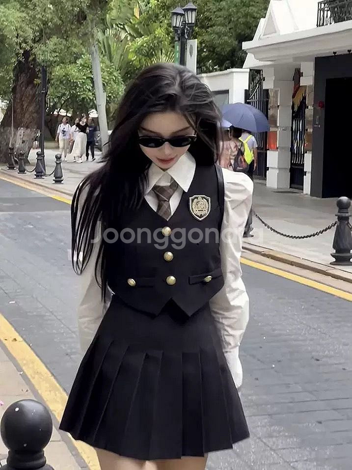 졸업사진 의상대여 프레피룩--2