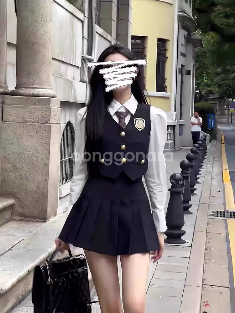졸업사진 의상대여 프레피룩--0