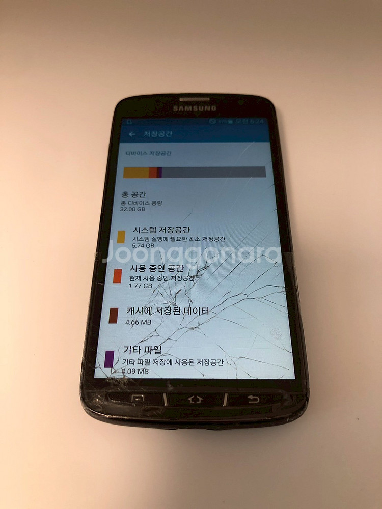 갤럭시 S4액티브 블랙 부품용 기기 판매(49617)--6
