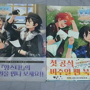 앙상블 스타즈! 앙스타 공식 비주얼 팬북 1, 2권