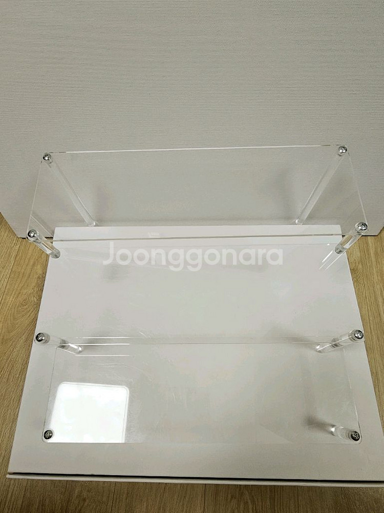 3단 아크릴 거치대 선반--0