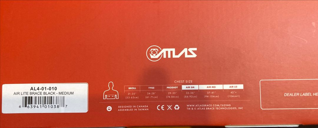 아틀라스 에어 라이트 넥브레이스--2