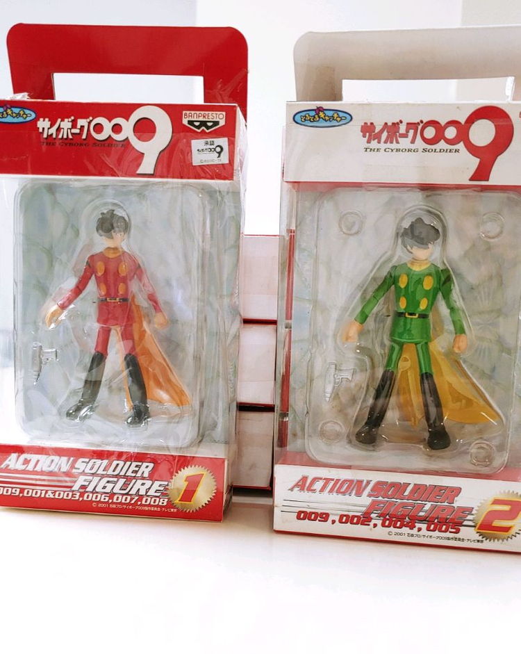반프레스토 사이보그009 10종 박스세트 피규어--3