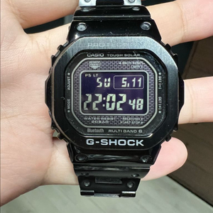 지샥 gmw-b5000gd-1dr 블랙 풀메탈 흑떱이