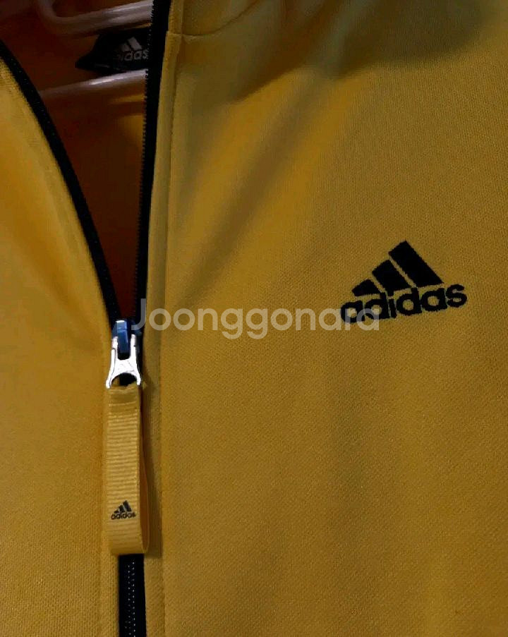 아디다스 노검 노랑 트랙탑 저지 져지집업 95/M--1