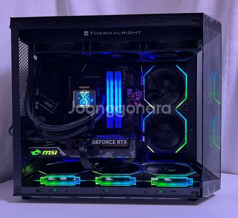 9600x 블랙 감성 컴퓨터/5060,5070,반본체--0