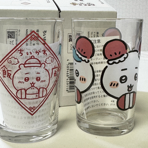 치이카와 먼작귀 치이카와 하치와레 글라스 컵 그릇 식기