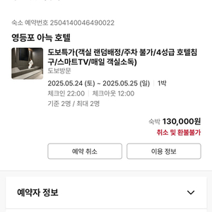 서울 영등포 모텔 숙박권 양도합니다!