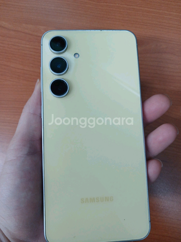 갤럭시 S24FE 옐로우 256G--4