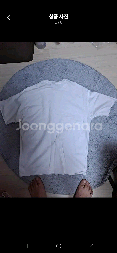 디스퀘어드 정품 반팔+나시 워싱 레이어드세트 100사이--4