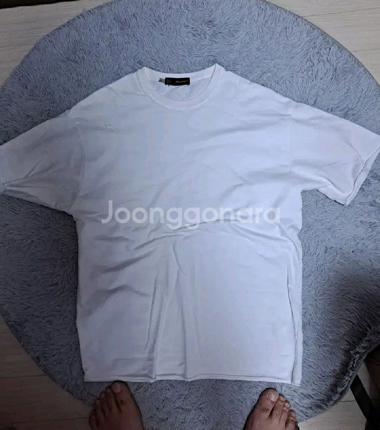 디스퀘어드 정품 반팔+나시 워싱 레이어드세트 100사이--2