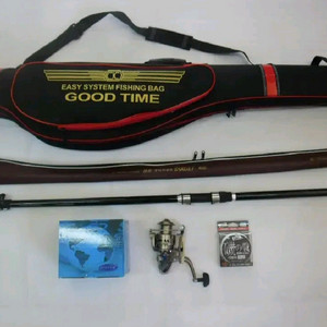 낚시가방+카본원투낚시대450+5000번릴+릴줄