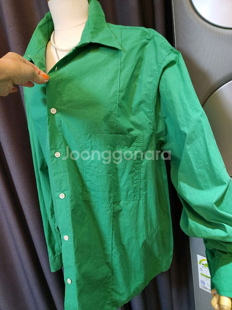 XL 무신사 아르반 바스락 셔츠--2