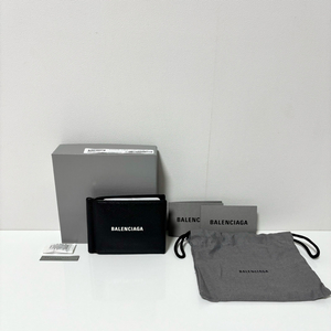 (새상품급) 발렌시아가 로고 머니클립 지갑