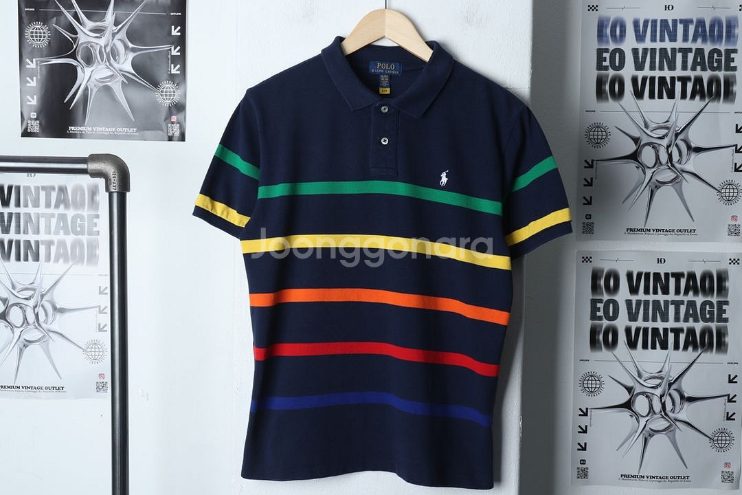(L-XL) 폴로 랄프로렌 반팔 카라 티셔츠 포니--3