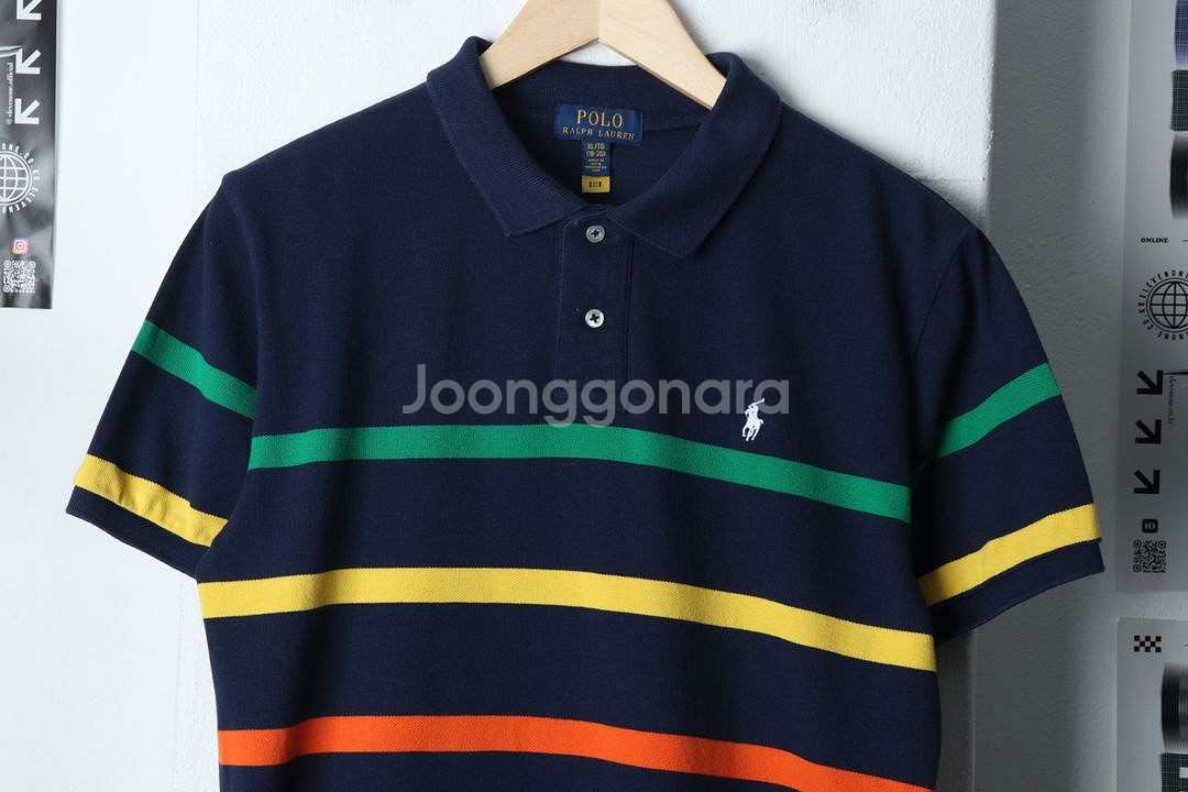 (L-XL) 폴로 랄프로렌 반팔 카라 티셔츠 포니--0