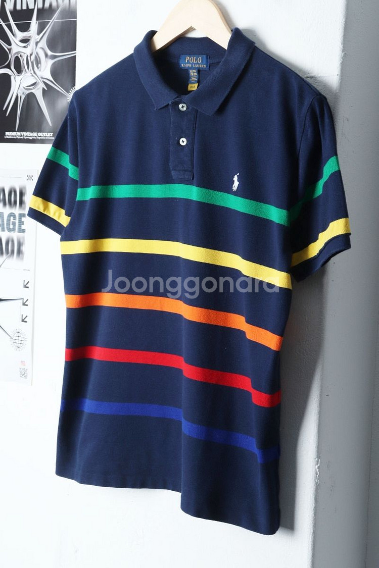 (L-XL) 폴로 랄프로렌 반팔 카라 티셔츠 포니--4