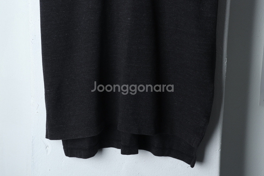 (L-XL) 폴로 랄프로렌 반팔 카라 티셔츠 블랙--2