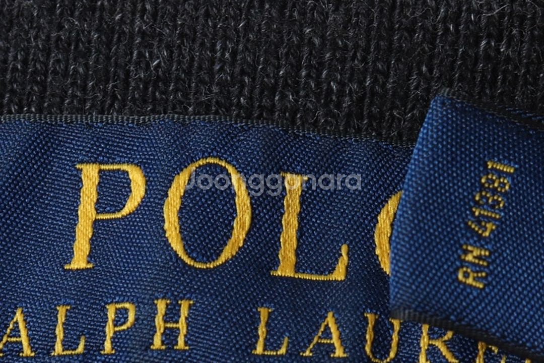 (L-XL) 폴로 랄프로렌 반팔 카라 티셔츠 블랙--5