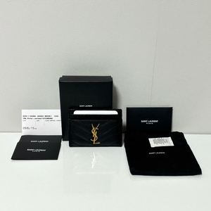 생로랑 YSL 모노그램 카드지갑