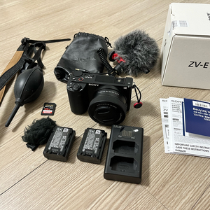 소니ZV-E10M2 1650kit+E35 1.8oss팜