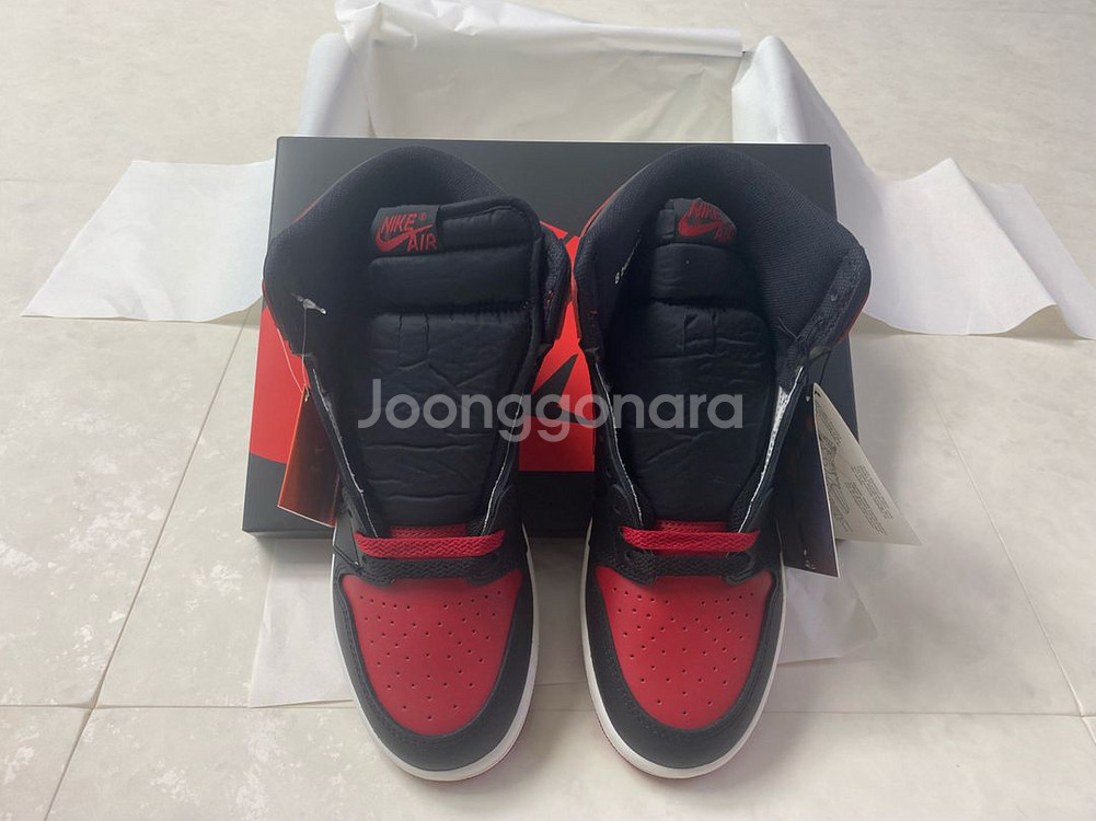 Jordan 1 High 85 Bred 새상품 ㅍㅍ--2