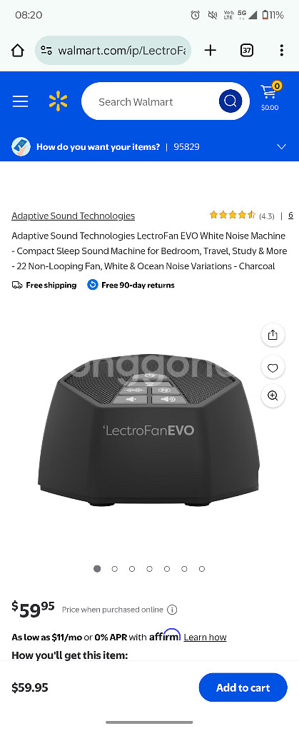 공부집중 렉트로팬 Evo 백색소음기--1