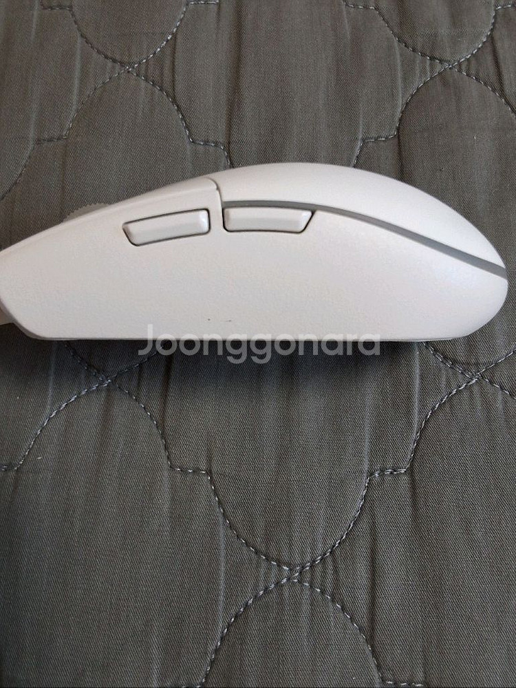 화이트 G102 로지텍 마우스--1