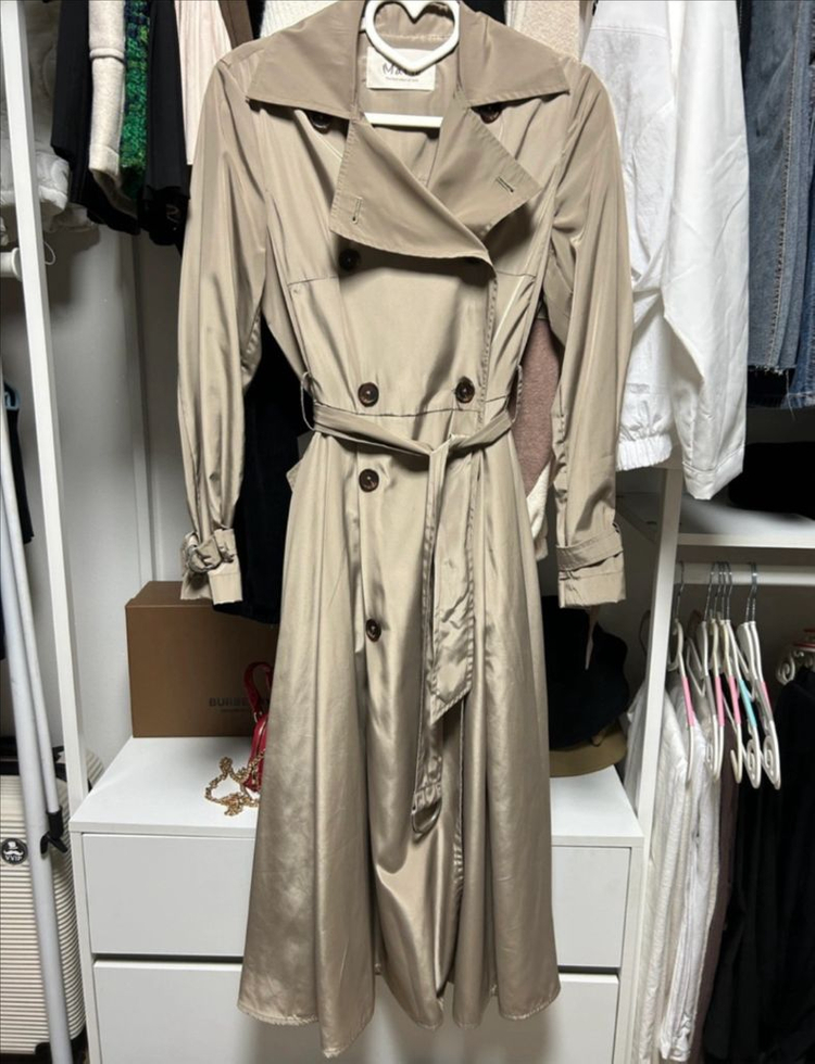 마리마켓 트렌치 이미지