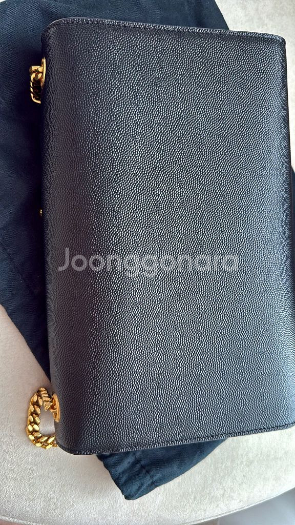 생로랑 케이트 금장 체인백--2