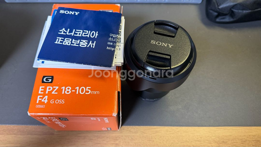소니 E F4.0 18-105 G렌즈--1