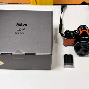 니콘 Z f (선셋 오렌지) + 40mm SE 렌즈