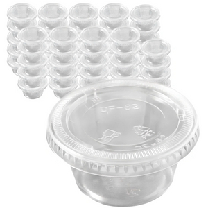 투명 소스컵 3oz 포장용기 배달용기 뚜껑세트