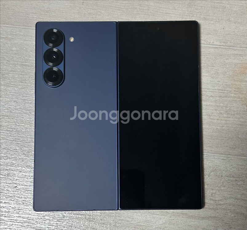 갤럭시Z폴드6 5G 512GB 네이비 (상태너무좋음)--12