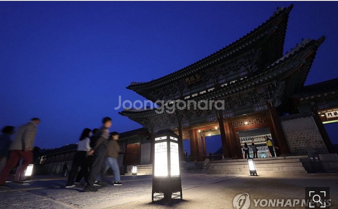 경복궁 야간개장 5/24 2매 일괄--0