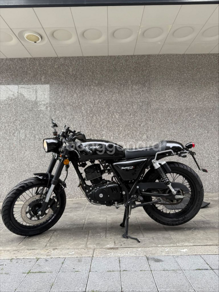헌터s125cc 메뉴얼 바이크--1