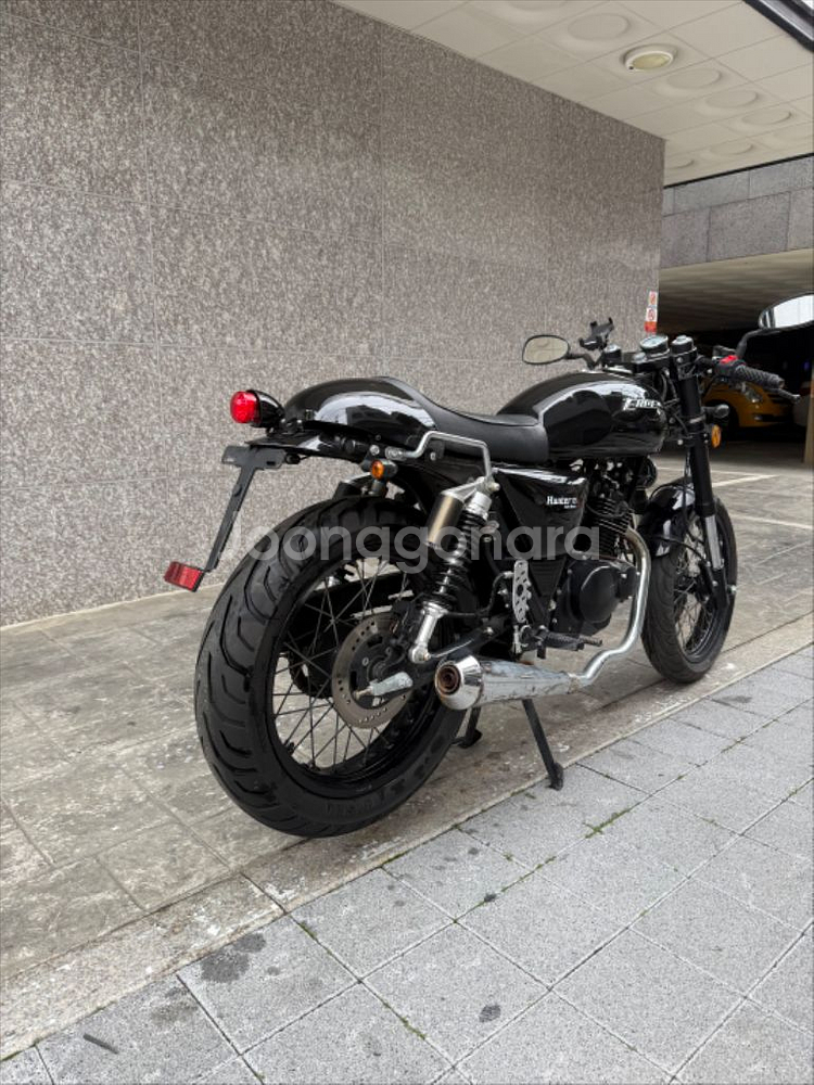 헌터s125cc 메뉴얼 바이크--4