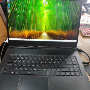 msi 게이밍노트북(ms-16q2). i7. 8세대