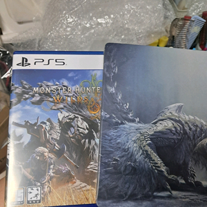 PS5 몬스터헌터 와일즈 스틸북 포함
