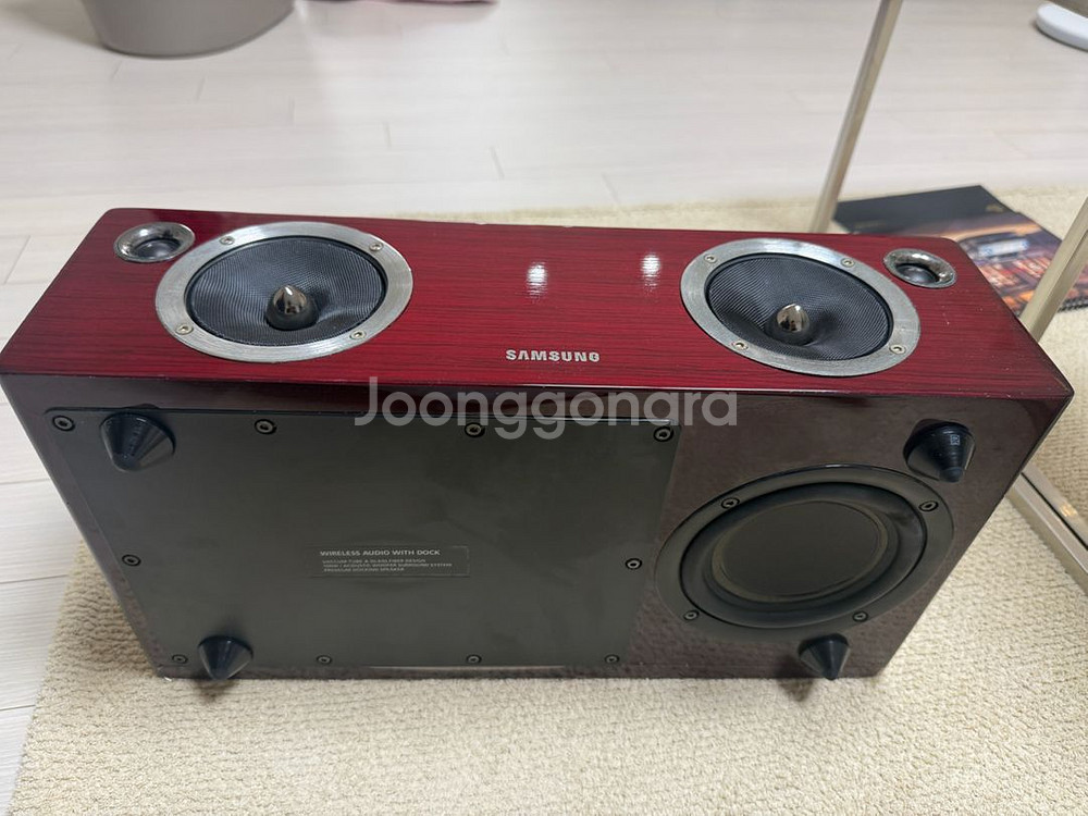 삼성 da-e750 진공관 스피커--1